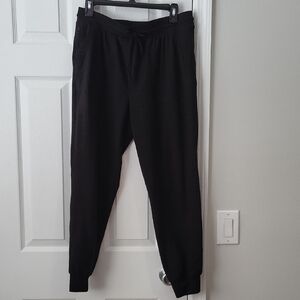 Rachel Zoe Women Black Joggers Size L